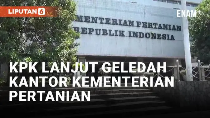 VIDEO: KPK menggeledah kantor Kementerian Pertanian